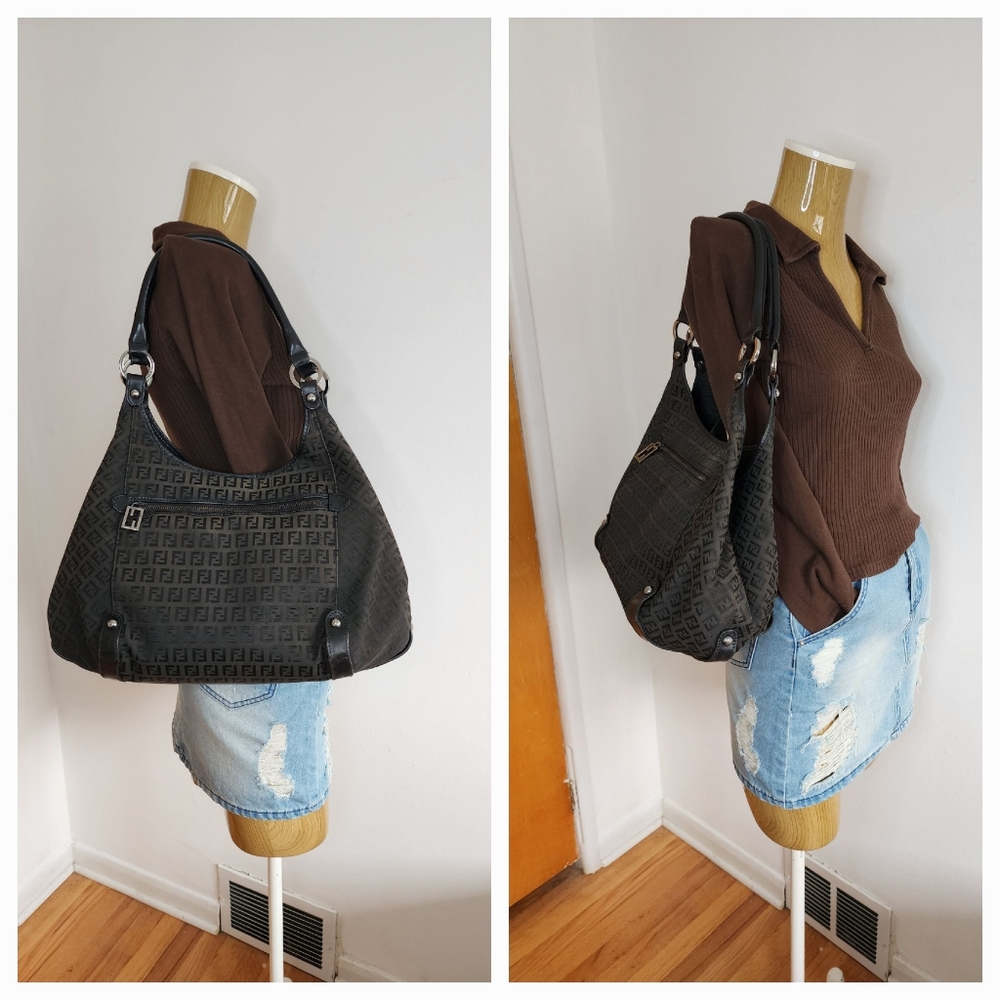 ✨️FENDI Canvas Zucchino Tote Bag